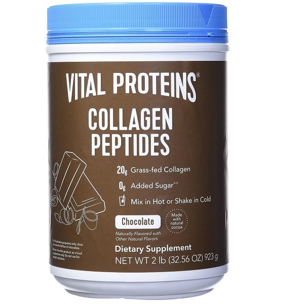 Vital Proteins Chocolate Collagen Peptides 923 g container