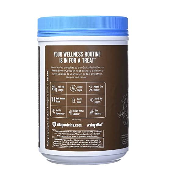 Vital Proteins Collagen Peptides Dietary Supplement – Chocolate (923g) - Image 2