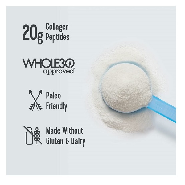 Vital Proteins Collagen Peptides Powder Sample Size- Pasture Raised, Grass Fed, Paleo Friendly, Gluten Free, Single Ingredient (Pack of 5oz) - Image 3