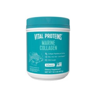 Vital Proteins Marine Collagen Peptides Powder 14.5 oz unflavored wild-caught hydrolyzed collagen supplement container