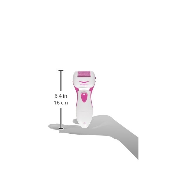 Vivitar PG-V011 Cordless Foot File, White - Image 4