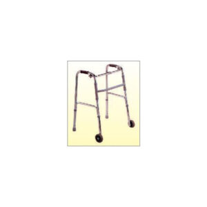 Walkers-Folding with Adj Height-With Castors