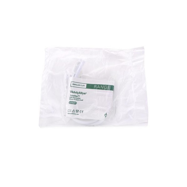 Welch Allyn Trimline Disposable Blood Pressure Cuff, Child, 2 Tubes