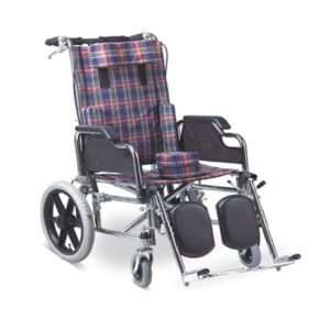 Wheel Chair Folding Reclining with Detachable Leg Rest and Folding Arm Rest & Leg Elevator Child FS212