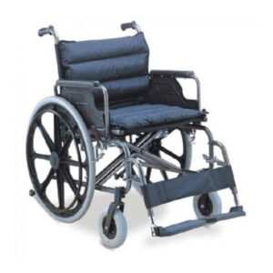 Wheel Chair Folding with Detachable Armrest and Foot Rest with Extra Wide 951B
