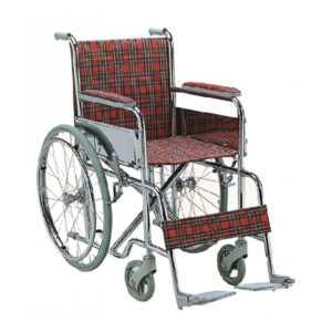 Wheel Chair Folding with Fixed Arm Rest and Foot Rest - Child FS802
