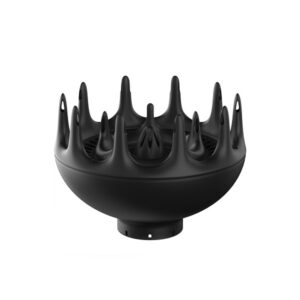 Xtava BlackOrchid Large Hair Diffuser Enhance and Define Curls and Waves Maximize Volume with 3D Multi-Prong Design and Advanced Airflow