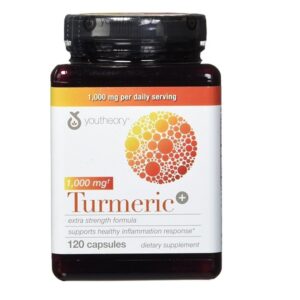 Youtheory Turmeric Extra Strength Formula Capsules 1,000 mg per Daily
