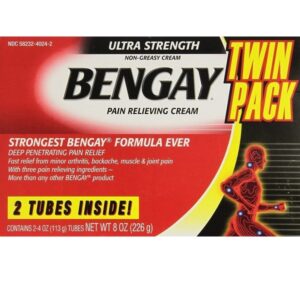 Bengay Ultra Strength Pain Relieving Cream 113g twin pack