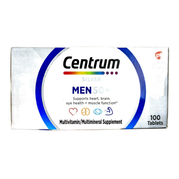 Centrum Silver Men's Multivitamin Tablets, 100 Tablets - Image 2