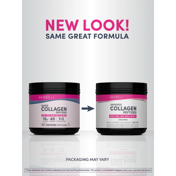 NeoCell Super Collagen Peptides Unflavored Powder Dietary Supplement, 400g - Image 5