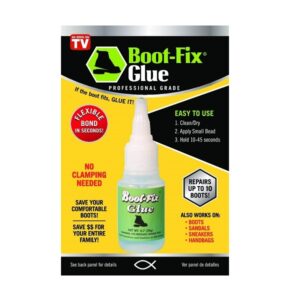 Boot-Fix Shoe Glue Instant Professional Grade Shoe Repair Glue