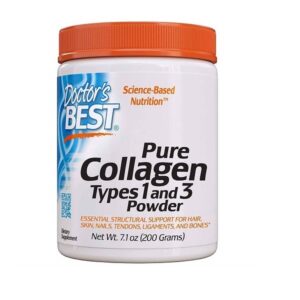 Doctor's Best, Collagen, Types 1 & 3 Powder, 7.1 oz (Pack of 200 g)