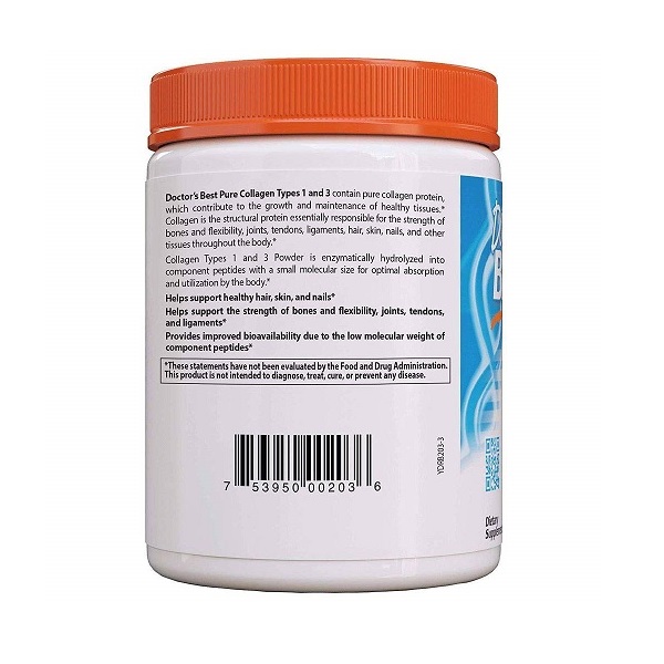 Doctor's Best, Collagen, Types 1 & 3 Powder, 7.1 oz (Pack of 200 g) - Image 4