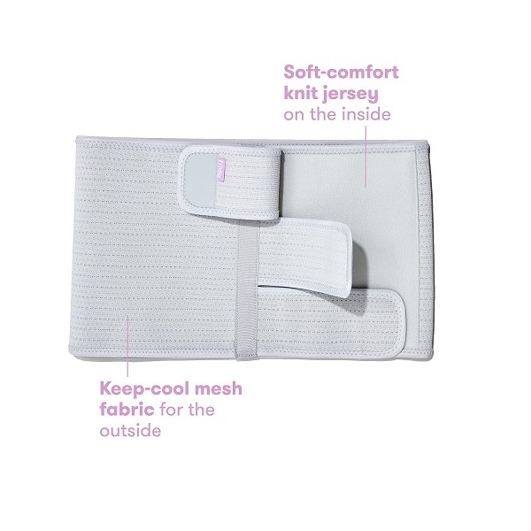 Frida Mom Postpartum Abdominal Support Binder | Natural Delivery & C-Section Recovery | 9" High Adjustable Compression Wrap - Image 2