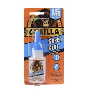 Gorilla Super Glue (Clear, 15 Grams)