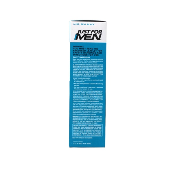 Just For Men Color Gel Mustache - Beard M-55 Real Black 1 Each - Image 5