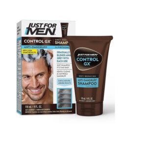 Just for Men Control GX Grey Reducing Dandruff Shampoo 4 Ounce