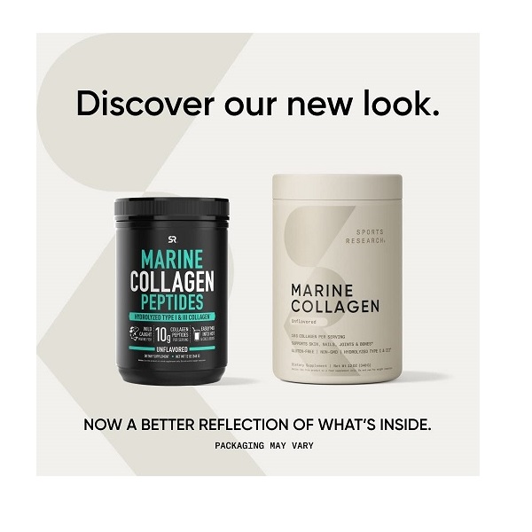 Marine Collagen Peptides Powder | Pescatarian Friendly, Keto Certified & Non-GMO Verified - Easy to Mix in Water or Juice! (12oz Bottle) - Image 2