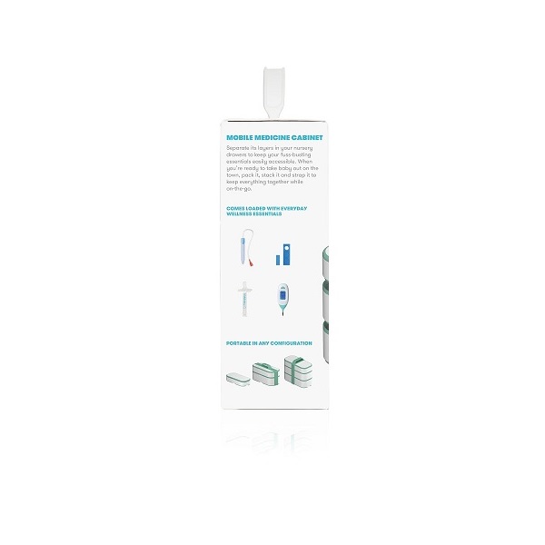 Mobile Medicine Cabinet Travel Kit by Frida Baby | Portable Carrying Case Stocked with Wellness Essentials - Image 7