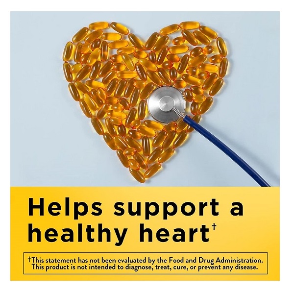 Nature Made Fish Oil Omega-3, 1200mg, Pack of 100 Softgels - Image 2