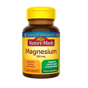 Nature Made MAGNESIUM 250 mg 100 Tablets