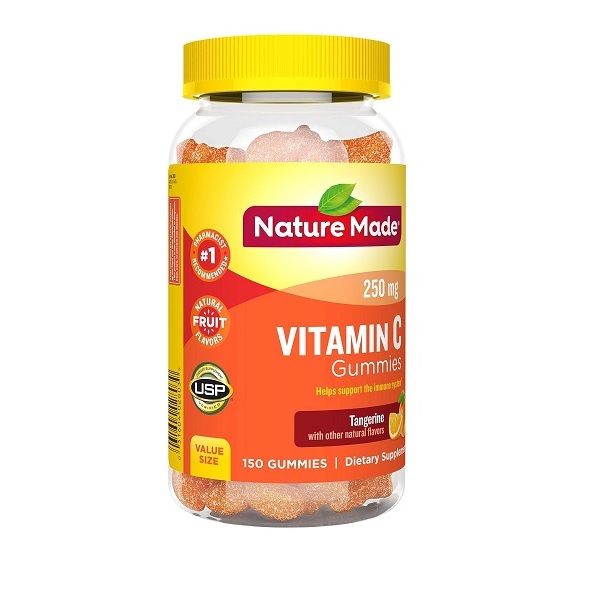 Nature Made Vitamin C Adult Gummies Tangerine, 80 Count - Image 9