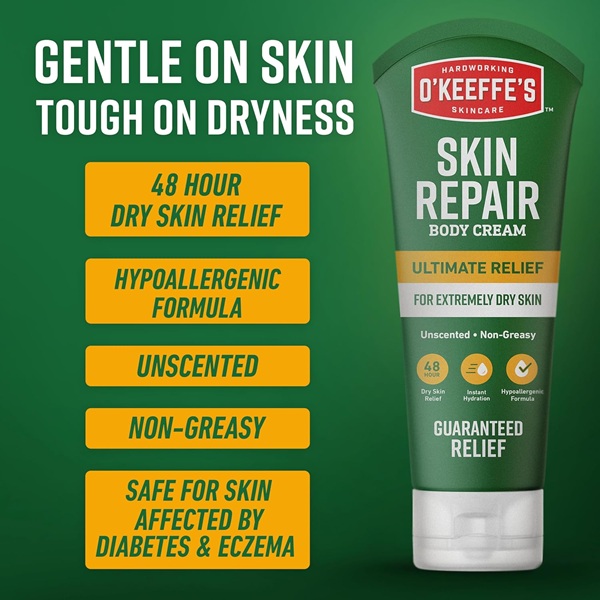 O'Keeffe'S Skin Repair Body Lotion And Dry Skin Moisturizer, Tube, 3 Ounce - Image 5
