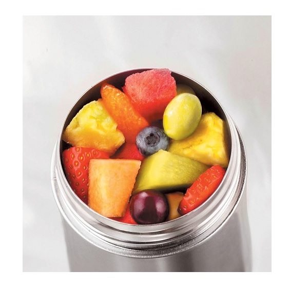 Thermos Foogo Vacuum Insulated Stainless Steel 10-Ounce Food Jar (Charcoal, Teal) - Image 2