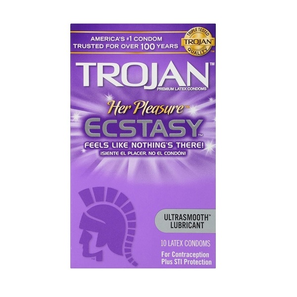 Trojan Her Pleasure Ecstasy Ultrasmooth Lubricant,10-count - Image 4
