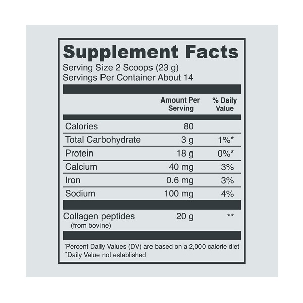 Vital Proteins Collagen Protein Powder Supplement (Vanilla, 11.5 oz (Pack of 1)) - Image 2