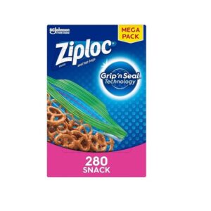 Ziploc Snack Bags, 280 Count