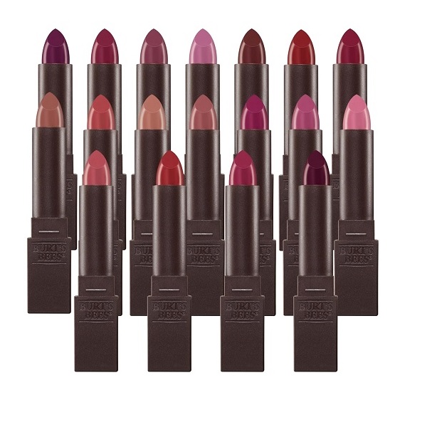 Burt's Bees 100 Natural Moisturizing Lipstick, Scarlet Soaked, 1 Tube - Image 6