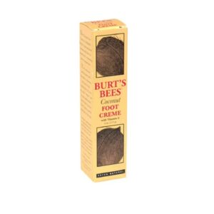 Burt's Bees Coconut Foot Creme with Vitamin E, 4.34-Ounce Tubes (Pack of 2)
