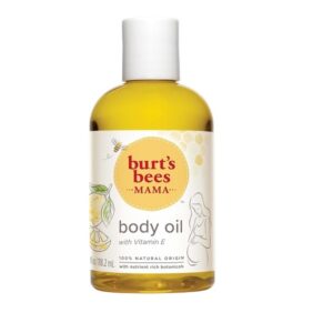 Burt's Bees Mama Bee Nourishing Body Oil with Vitamin-E, 4 Fluid Ounce