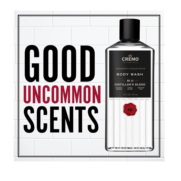 Cremo Rich-Lathering Reserve Blend Body Wash, An Elevated Blend with Notes of Kentucky Bourbon, Smoked Vetiver and American Oak, 16 Oz - Image 2