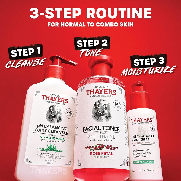 Thayer's Thayer - Witch Hazel Toner-Rose Petal Alc.Fr, Pack of 12 Fl Oz Liquid/355ml - Image 5
