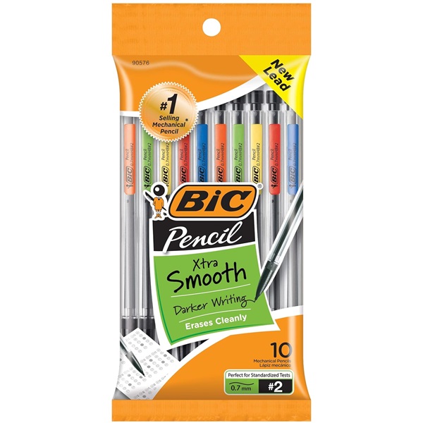 BIC Mechanical Pencil - Medium Point, Pack of 10