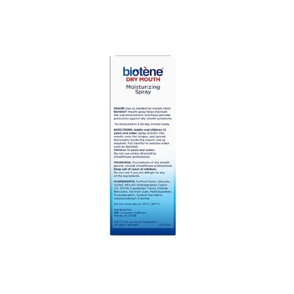 Biotene Mouth Spray, Gentle Mint, 1.5 Ounce Bottle Multi Packs (4) - Image 5