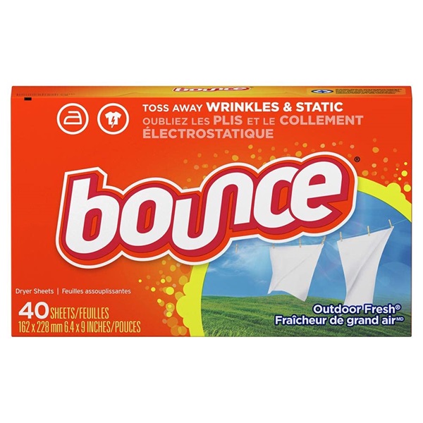 Bounce Fresh Linen Sheets, 40 Count