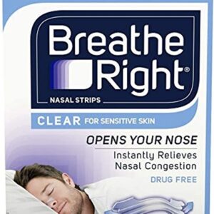 Nasal Strips Clear Sm/Med 30 Count