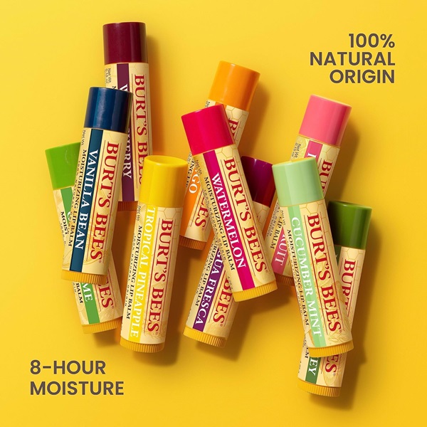 Burt's Bees Lip Balm, Pomegranate Oil Blister Box, 2 Count - Image 8