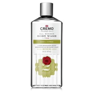 Cremo All Season Body Wash, Sage & Citrus, 16 Ounce