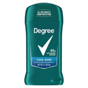 Degree Dry Protection Antiperspirant Deodorant For Men, Cool Rush 2. 7 Oz
