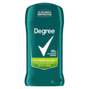 Degree Men Dry Protection Antiperspirant Deodorant, Extreme Blast 2.7 oz (Pack of 6)
