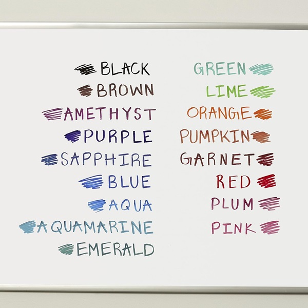 Expo Low Odor Chisel Tip Dry Erase Markers, 4 Black Markers (80661) - Image 7