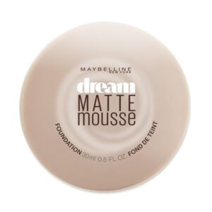 Maybelline New York Dream Matte Mousse Full Coverage Foundation For Normal Skin, Honey Beige -18G, Pack Of 1