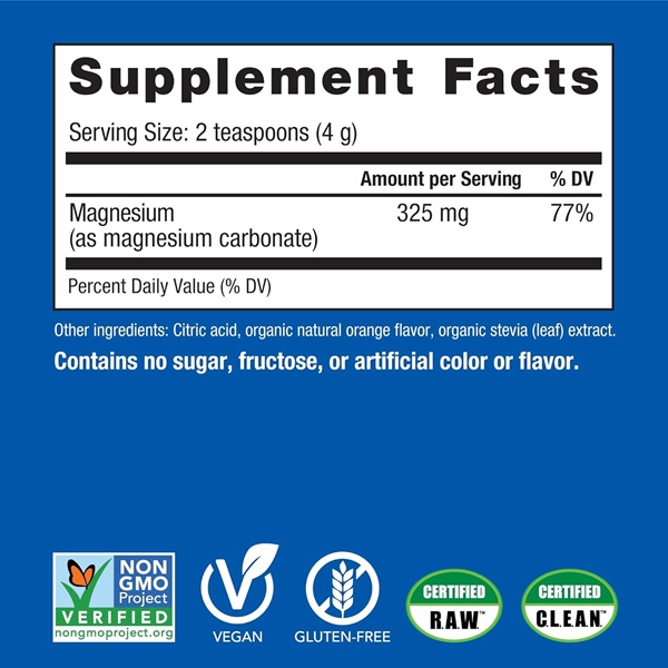 Natural vitality Orange Calm Magnesium Drink Mix, 8 OZ - Image 4