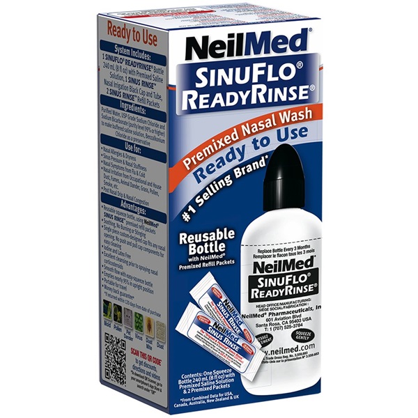 Neil Med SinuFlo Ready Rinse, 8 ounces Bottle