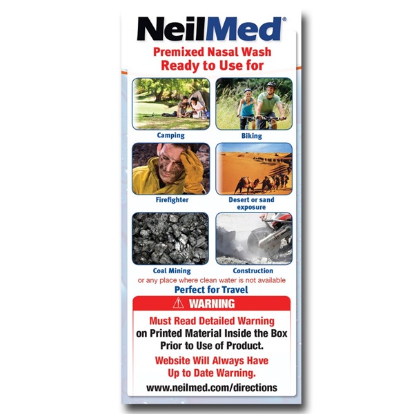 Neil Med SinuFlo Ready Rinse, 8 ounces Bottle - Image 3